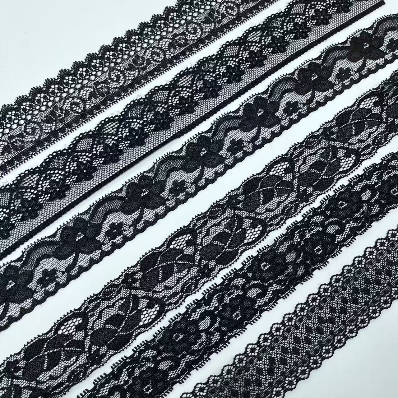 black lace elastic underwear