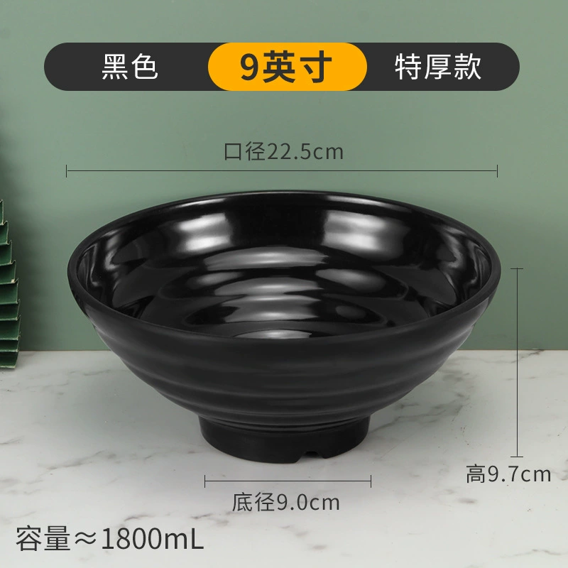 Shatterproof Plastic Soup Bowl, Commercial Grade, Thick Durable 15.5 cm (6") Options