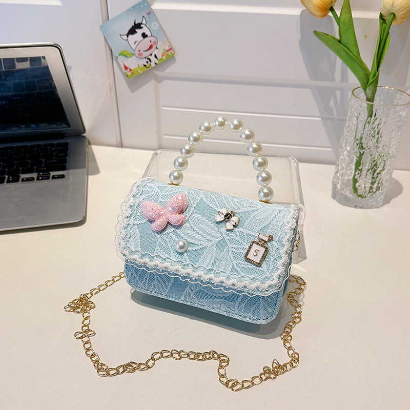 Bolso de mano de moda coreana para niños, bolso de verano para niñas, bolso de estilo de estilo de dibujos animados, bolso de hombro.