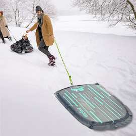 厂家现货供应  PVC夹网垫 滑雪垫 海绵夹网滑雪板 雪地垫
