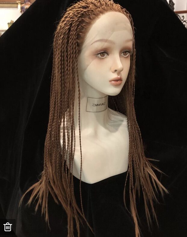 Peluca transfronteriza lace front wig Amazon Nuevos productos europeos y americanos Taza de peluca sucia pequeña