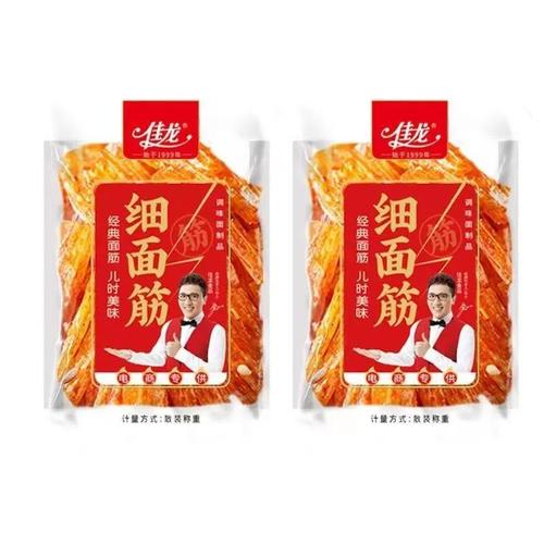 Wailong Xiaojin Jialong Xiaojin spicy skinless noodles Qinzishao spicy vegetarian leisure internet snacks wholesale gift set
