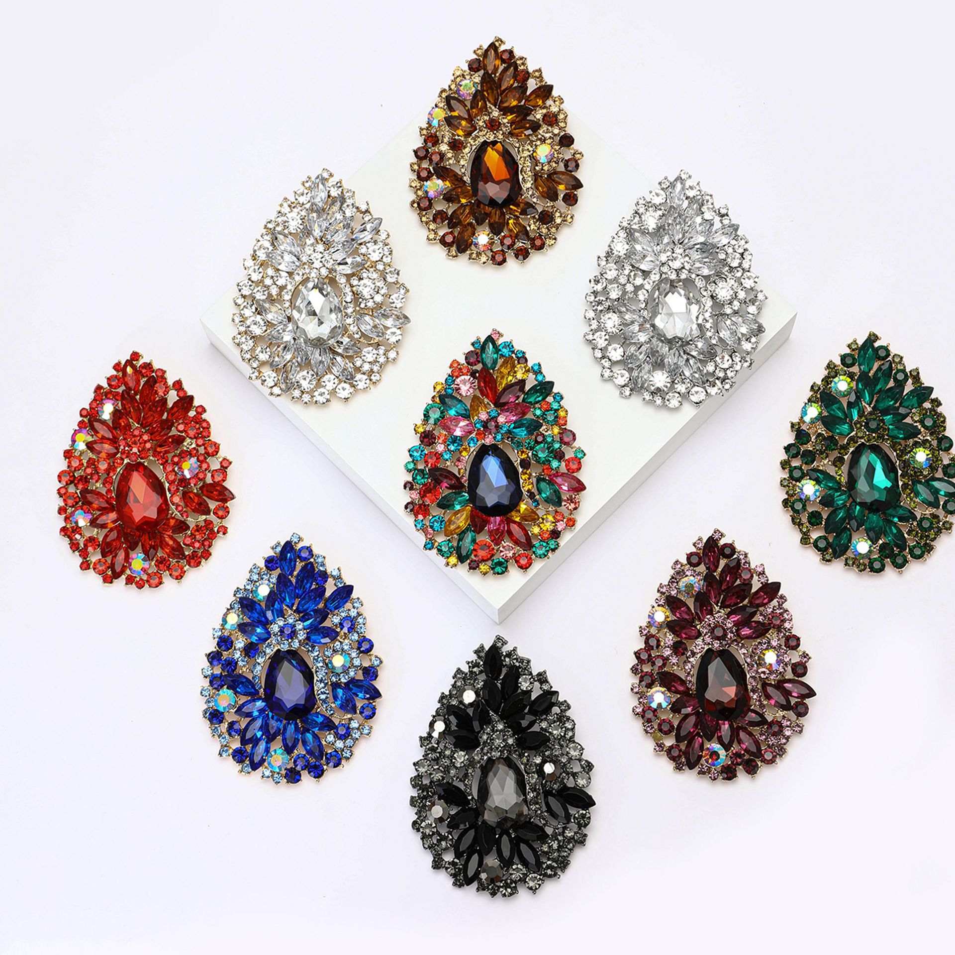 Broche para mujer elegante vintage para abrigo bufanda vestido_voghion.com