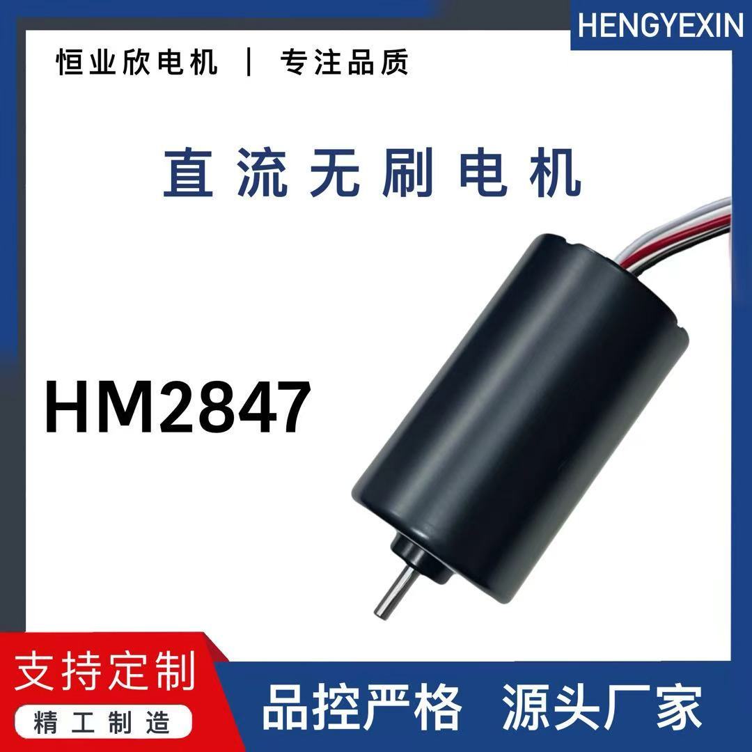 厂家直供28mm微型无刷电机HM2847大扭矩高性能低噪大功率直流马达