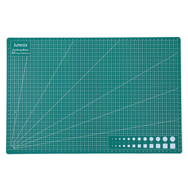 2.4mm thick A3 cutting board-green