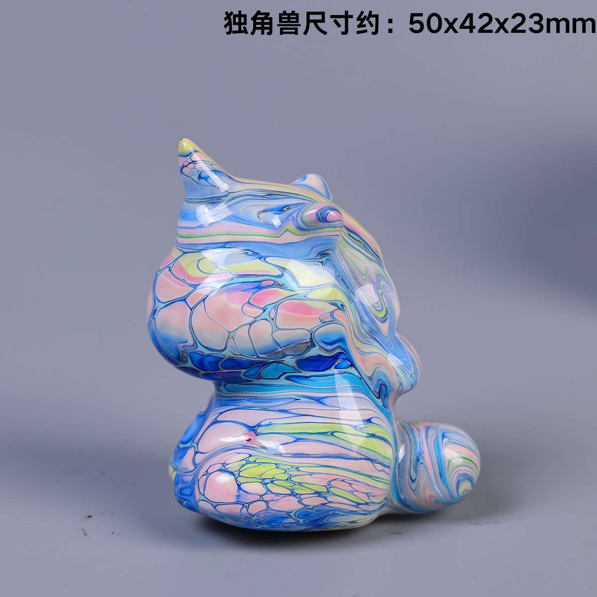 杭州霊隠漆猫シリーズ カラフルで可愛い猫 招き猫 漆塗り置物 文玩装飾