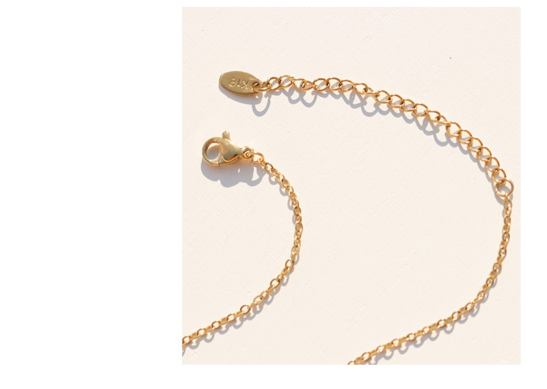 15g Weight No Inlaid Inlay Material Titanium Steel Material Printing Pattern Women'S Gender Gold, Silver Color Lucky Round Brand Double Layer Necklace, Bracelet Set Round Beads Necklace Clavicle Chain Titanium Steel 18k Gold Plating P853-e184 8