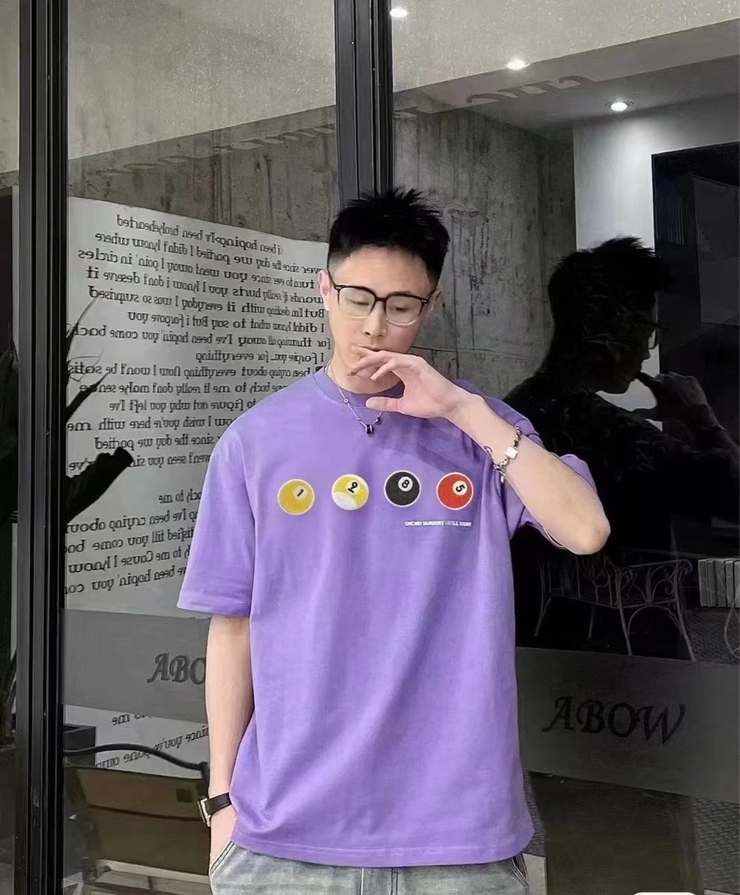 潮牌T恤随意组合男女同款