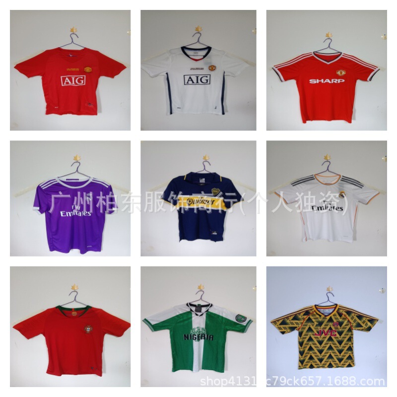 Wholesale Football Team Jerseys Real Madrid Manchester United Portugal Paris Nigeria Germany Boca National Team Jerseys