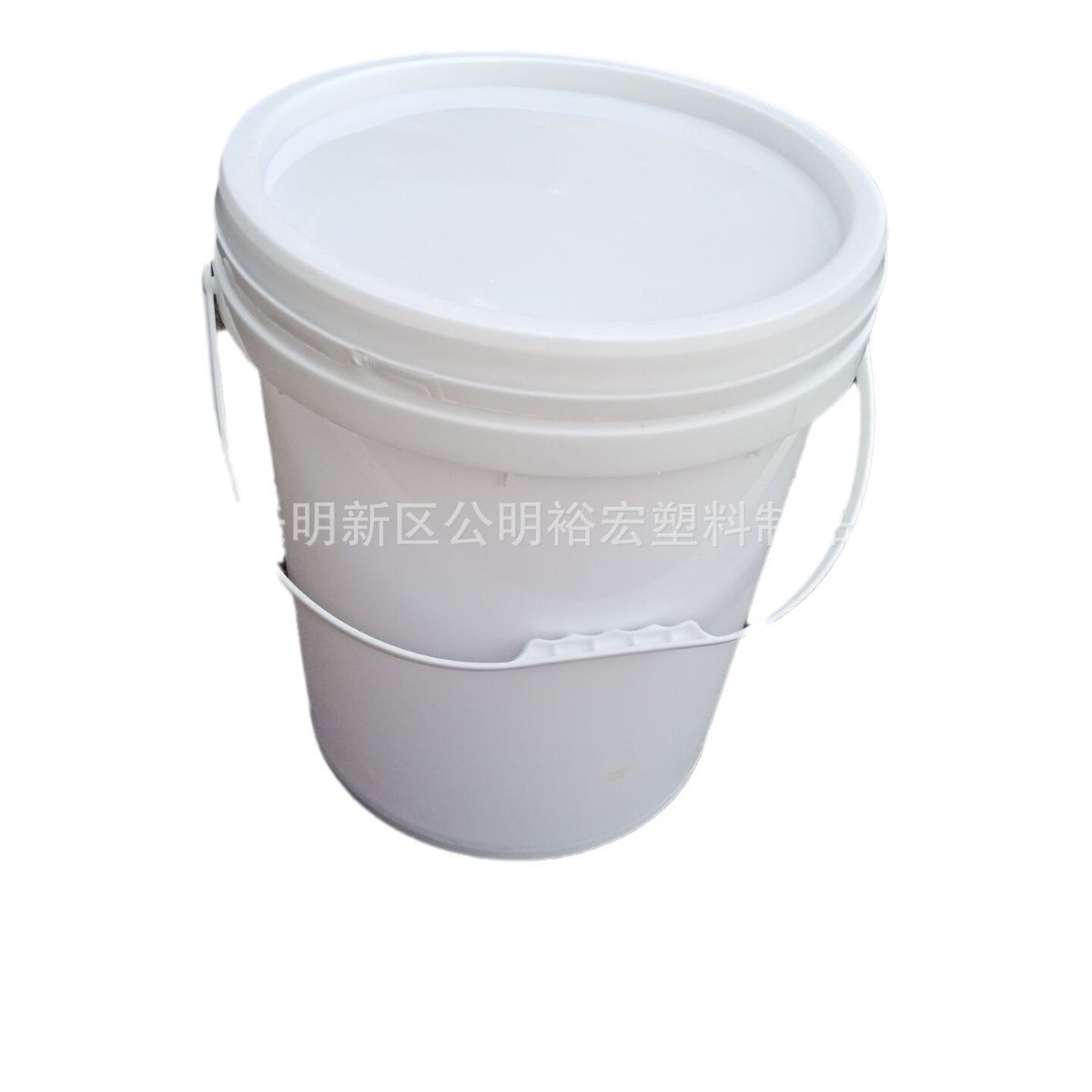 塑料开口桶 23升塑料桶 23L塑料圆桶 油漆桶 包装物流桶
