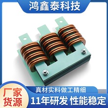 扁平线共模电感 新能源线圈绕线式电感 电源用滤波电感线圈