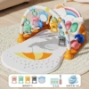 Rainbow cream fence, airplane, elephant, early education