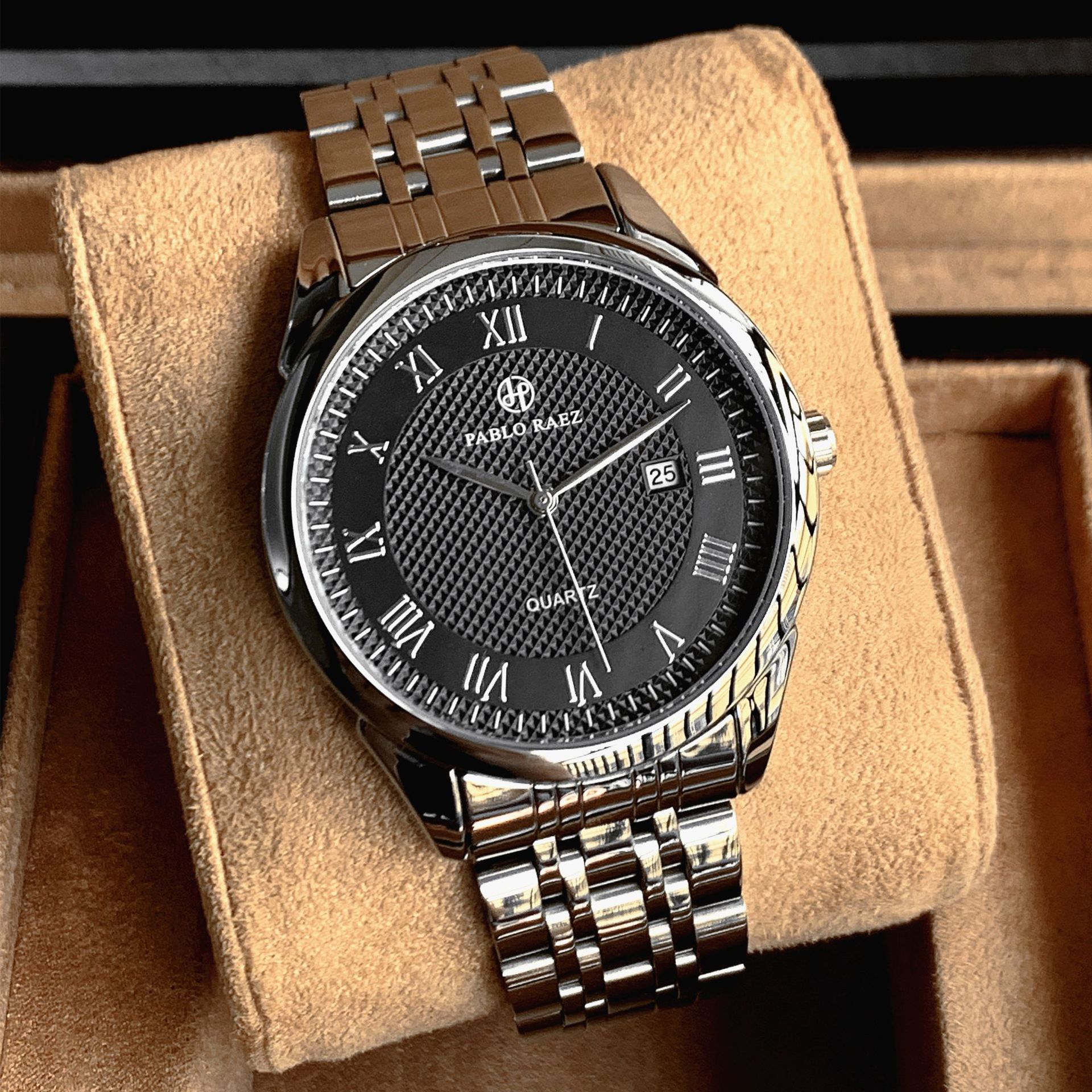  men's watch foreign trade popular waterproof fully automatic quartz watch cross-border e-commerce live broadcast one piece drop shipping wholesale_voghion.com