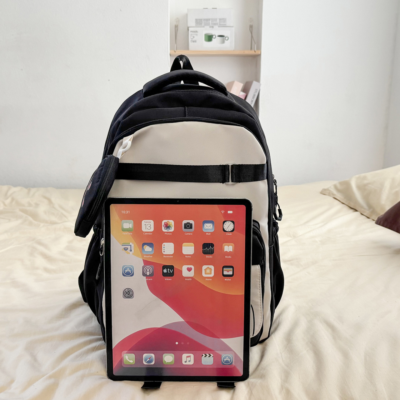 Bagos escolares de niñas ligeros de gran capacidad JIAYISTAR nuevos estudiantes de primaria y secundaria estilo de moda mochila image 5