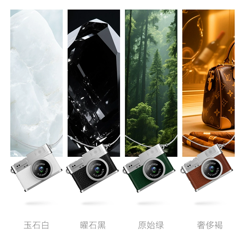 Mini digital camera retro CCD, portable thumb-size, 0.96-inch screen, travel student camera