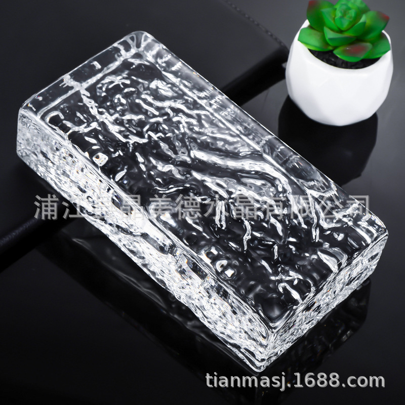 Ultrablanco unilateral cristal de hielo 200 * 100 * 50mm
