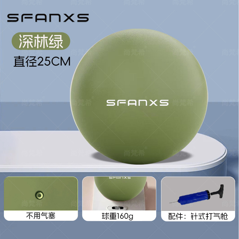 Pelota de Yoga para Pilates 160g de PVC para Entrenamiento Abdominal