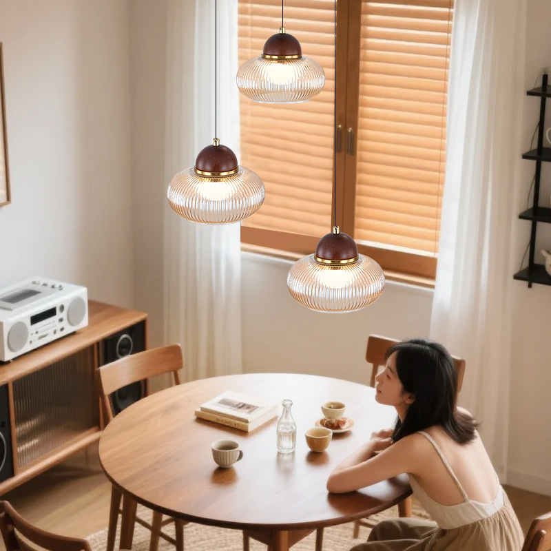 Madera francesa de madera isla de viento de nuez candelabros retro nuez estilo antiguo americano mesa de comedor de cocina silenciosa lámparas de montaña