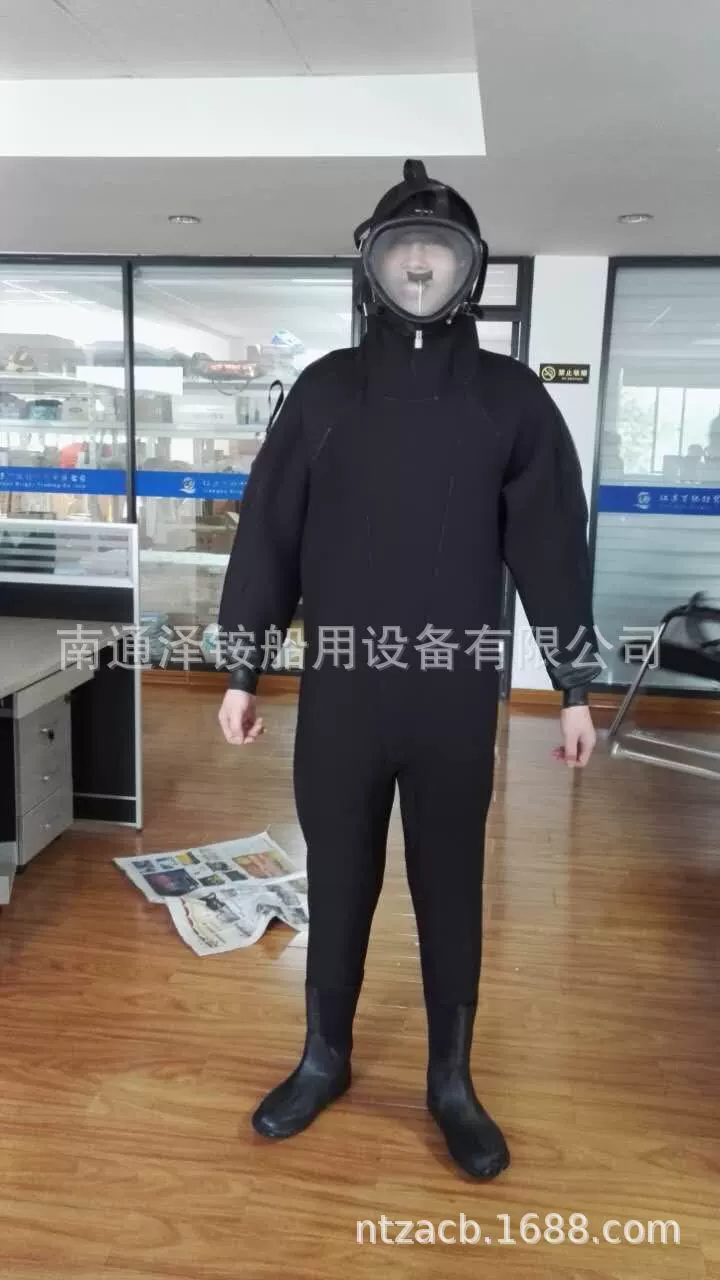 Сухой водолазный костюм с чехлом, костюм для спасения канализации, костюм для спасения сточных вод, полностью закрытый костюм, водолазный костюм в наличии, хлор