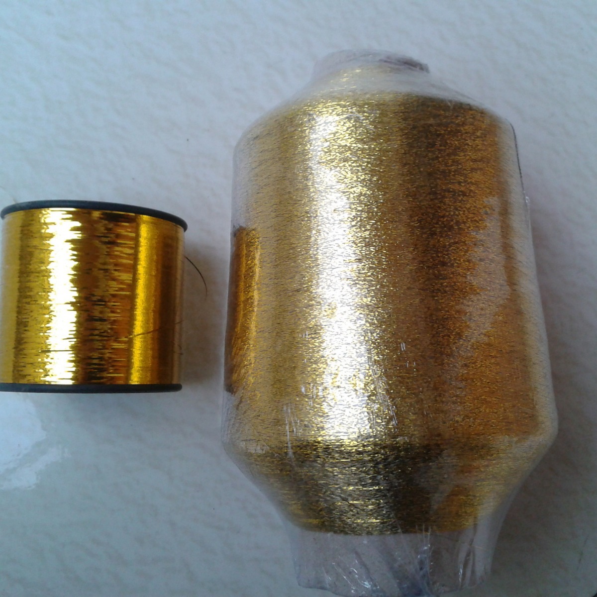 电镀湖蓝分切扁丝淡天蓝分剪切丝纺织用线镀浅梅红膜分切扁平直丝