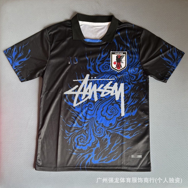 Stussy斯图西球衣弗拉门戈国米意大利纪念版葡萄牙日本短袖足球服|undefined