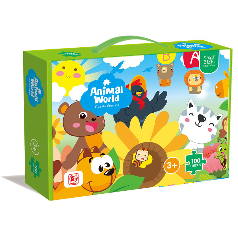 Rompecabezas para niños exportación transfronteriza juguetes de comercio exterior rompecabezas educativo caja de regalo fabricante de regalo de jardín de infantes