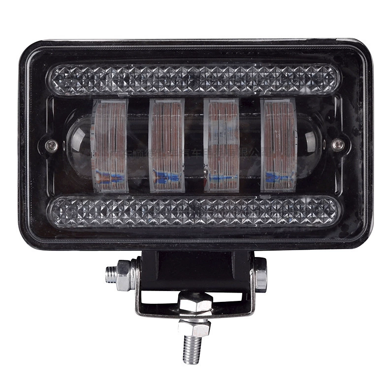 Квадратная LED-подсветка для внедорожников, световой полосы, 5 дюймов, 40, 50 Вт