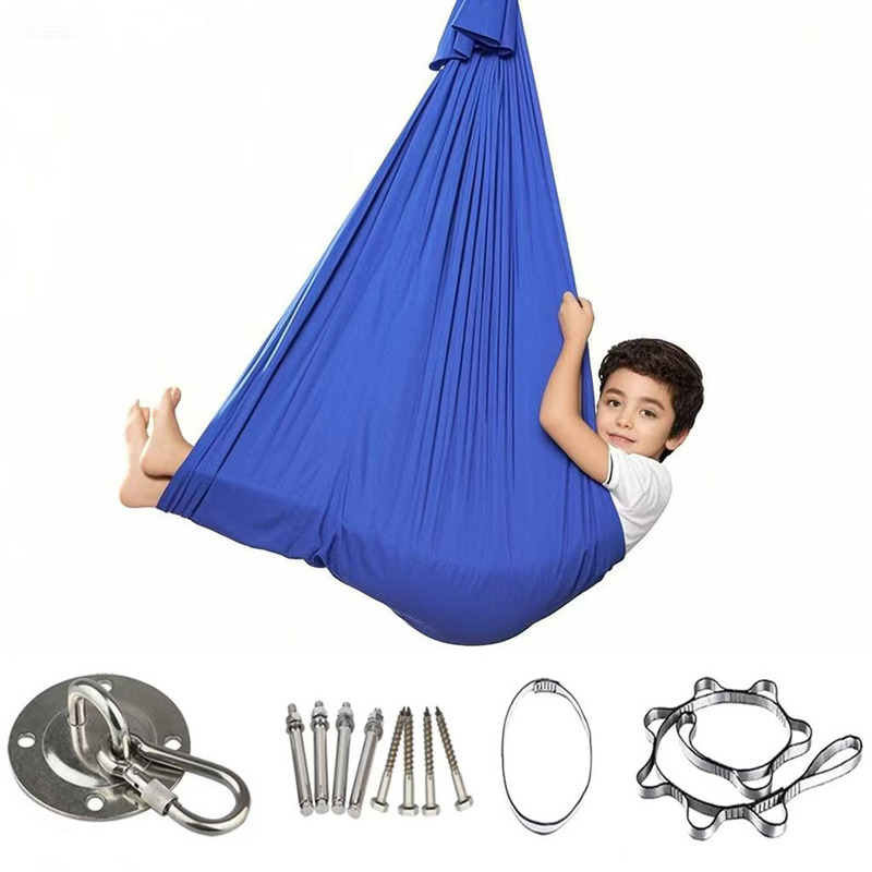 Shihao Children's Hammock Indoor and Outdoor Swing Training Belt Adult Yoga Stretching Belt Sensory Relief for Autism Shihao Children's Hammock Indoor and Outdoor Swing Training Belt Adult Yoga Stretching Belt Sensory Relief for Autism