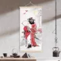 客厅水墨挂布挂画