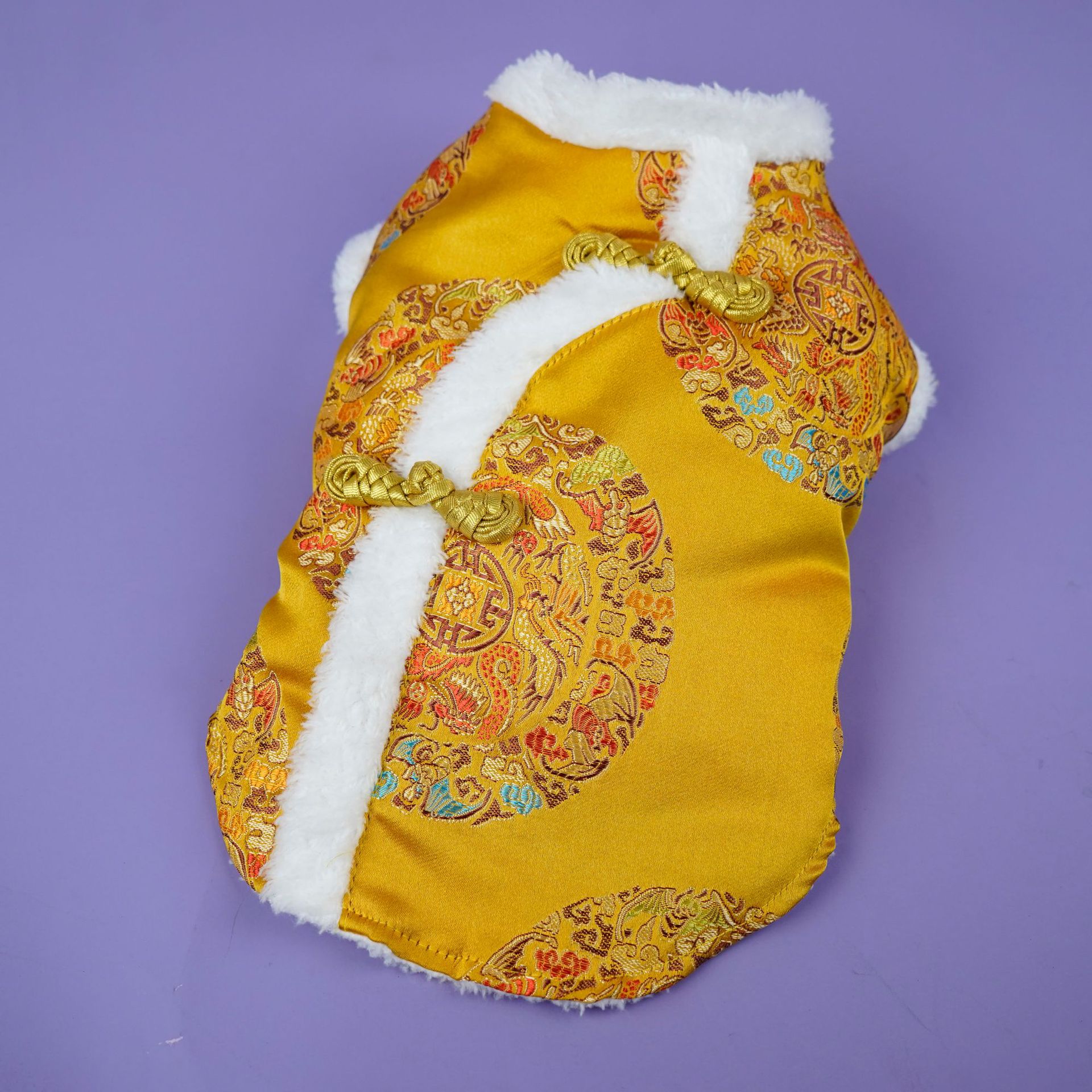 Nuevo traje Tang, ropa de perro grande, ropa de otoño e invierno, gran unidad, perro grande, cálido