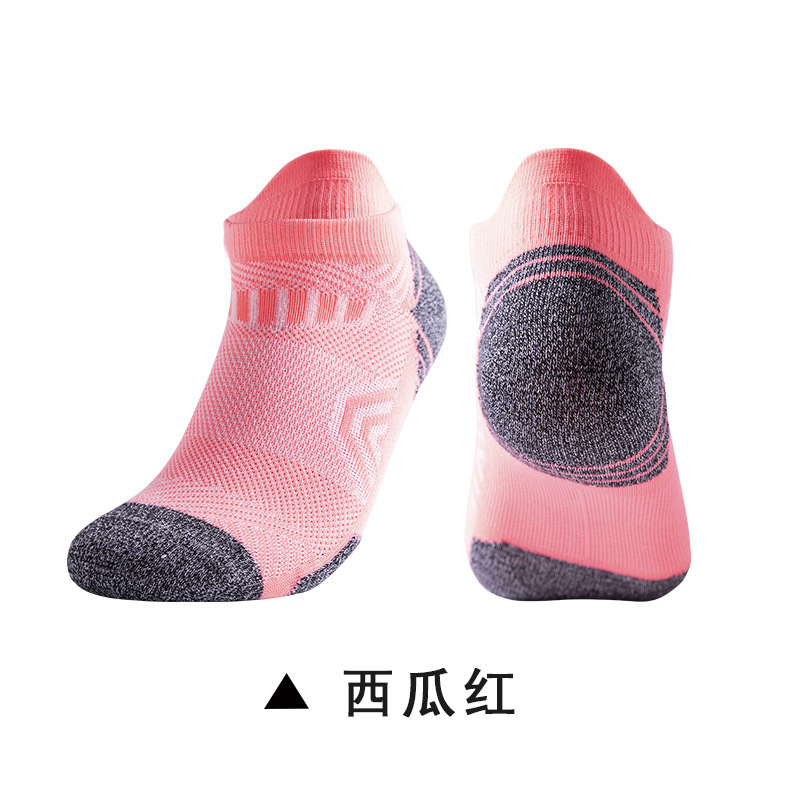 Four Seasons calcetines de tobillo para hombre Levantamiento de orejas deportes cortos maratón noche corriendo Calcetines Mujer sudor absorbente corto antideslizante correr Calcetines