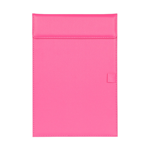 Leather folder A4 meeting pad business pad holder desk office large conference room hall folder board LOGO