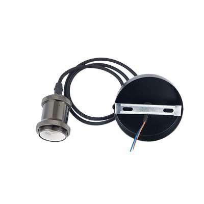 Metal imitación retro lámpara de lámpara de aluminio colgante cable de lámpara de lámpara