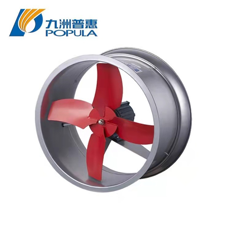 九洲普惠风机厂家直供SF(B)型低噪音壁式通风机