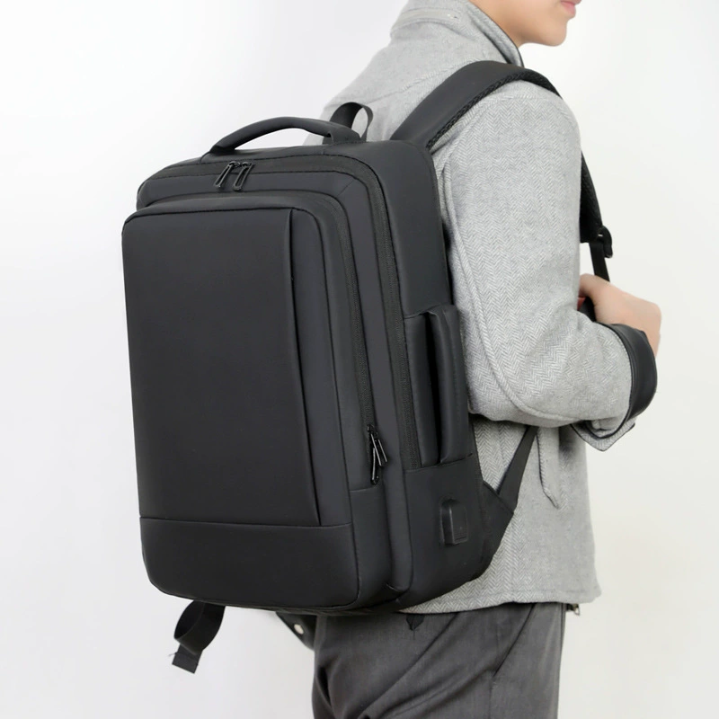 Laptop, backpack, capacious bag for traveling, Amazon, business version