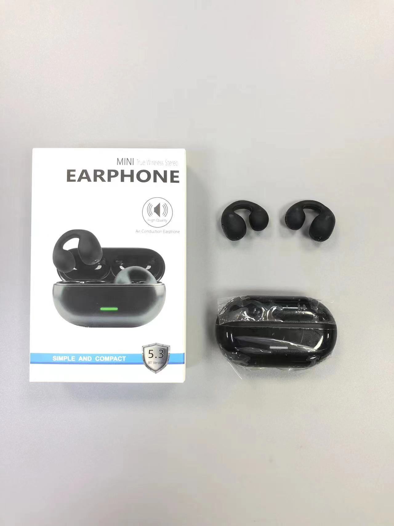 Exclusivo transfronterizo para 7500 auriculares Bluetooth tipo clip para los oídos para el uso a largo plazo sin conducción ósea TWS auriculares Bluetooth deportivos inalámbricos