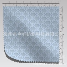 3D三明治提花布贾卡鞋面箱包婴儿座椅户外用品针织面料支持定制