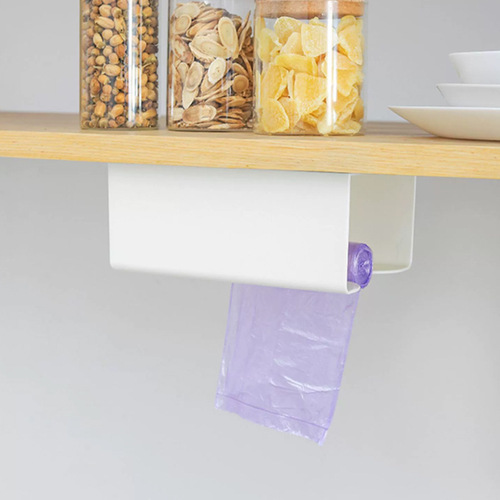Bathroom wall-mounted tissue box toilet tissue face towel storage rack no punching upside down hanging tissue storage box