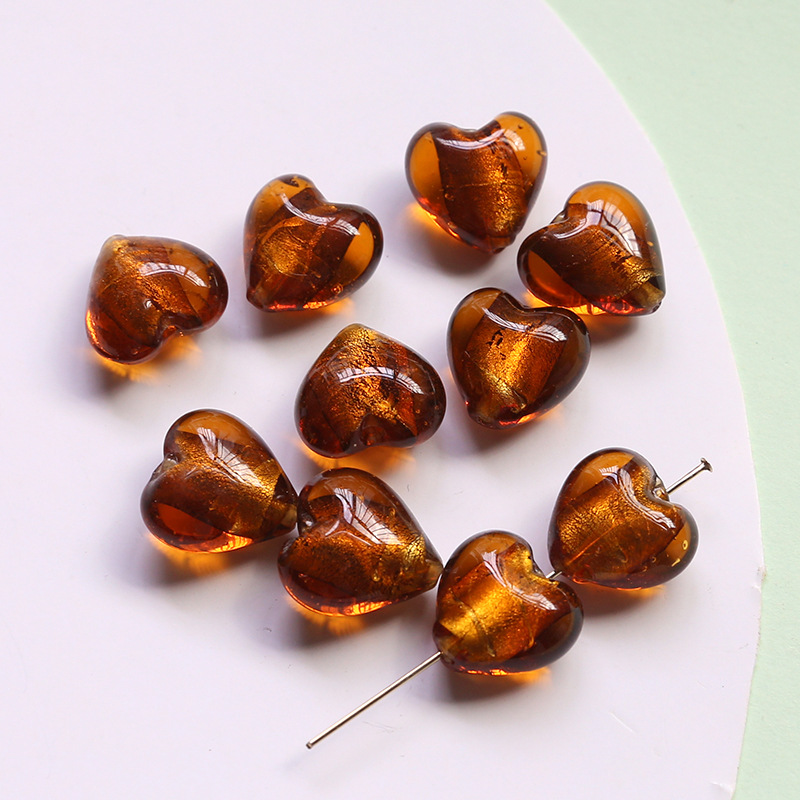 60g Weight Beads Jewelry Making Type Beaded Classification 10 PCS/Package Quantity Plastic, Resin Material Heart Shape Pattern All Seasons Season Vacation, Classic Style Style 10 PCS/Package Plastic Resin Heart Shape Beaded Beads 13