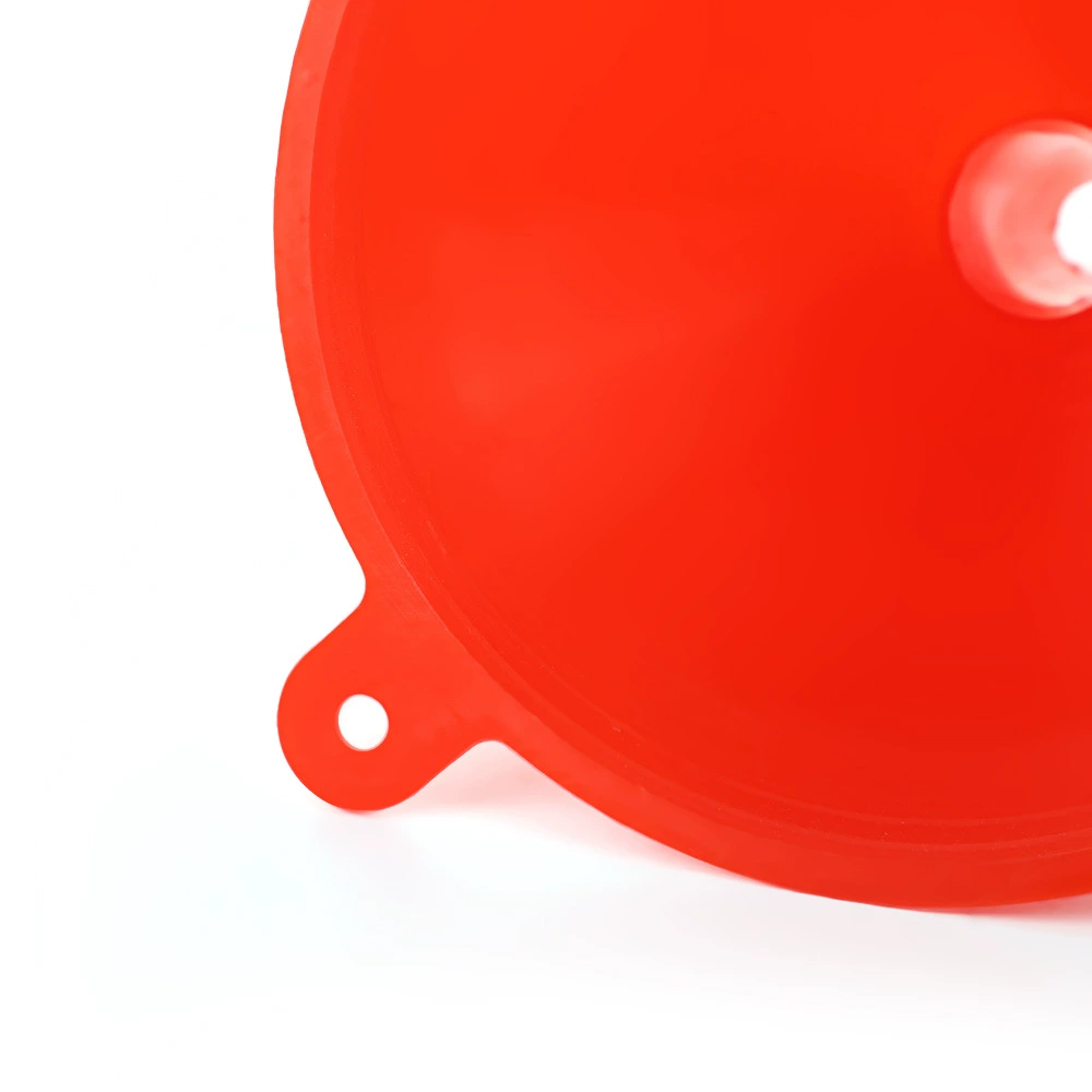 Plastic small handheld funnel, direct factory sales