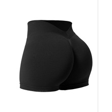 V 27210 Hip lift yoga shorts �����٤�̿�羳����ͨ����
