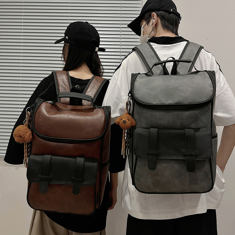 Mochila de negocios transfronterizos, mochila de moda para hombres, mochila de gran capacidad, mochila de estudiantes casuales, mochila de computadora