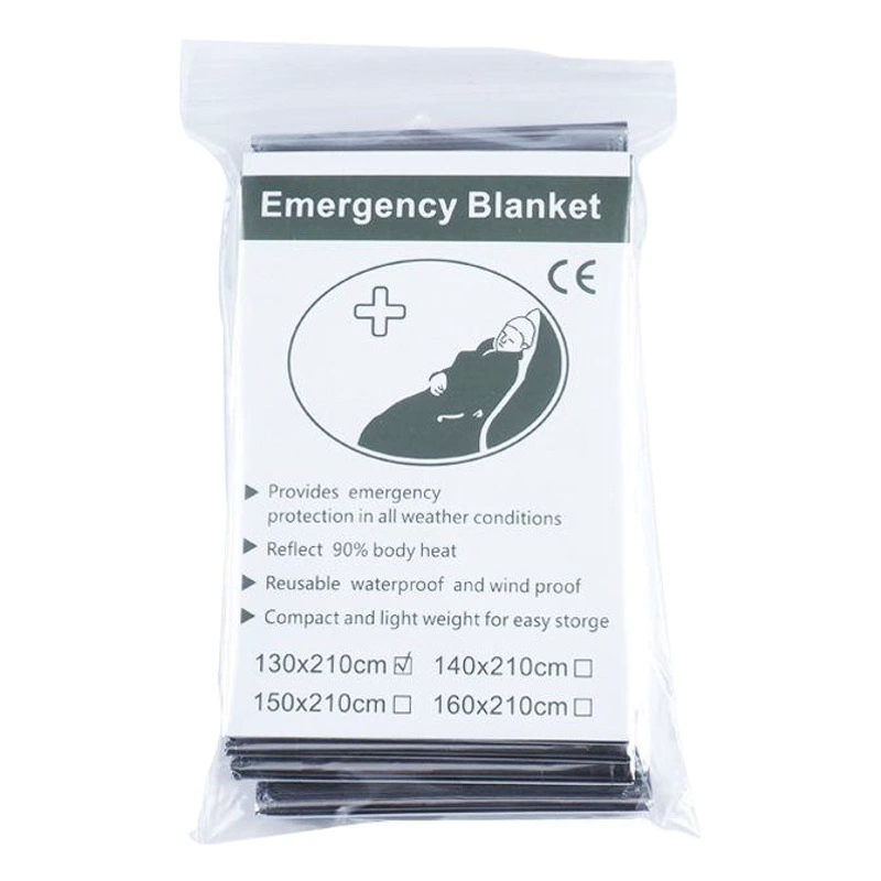 Оптовая Кемпинг землетрясение спасательное холодное Выживание изоляционное одеяло одноразовое антирадиационное аварийное одеяло анти-аварийное одеяло