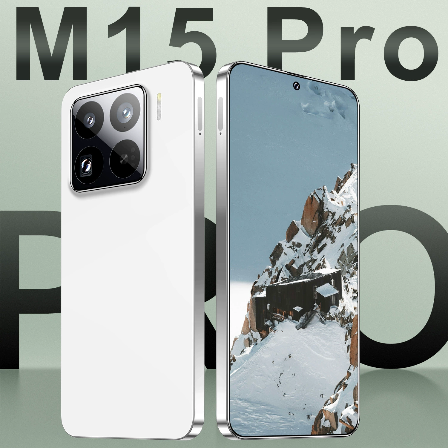 Новый M15 Pro кросс-бар мобильный телефон глобальная версия 16+1T высоко-четкость экран Android смартфон источник производитель
