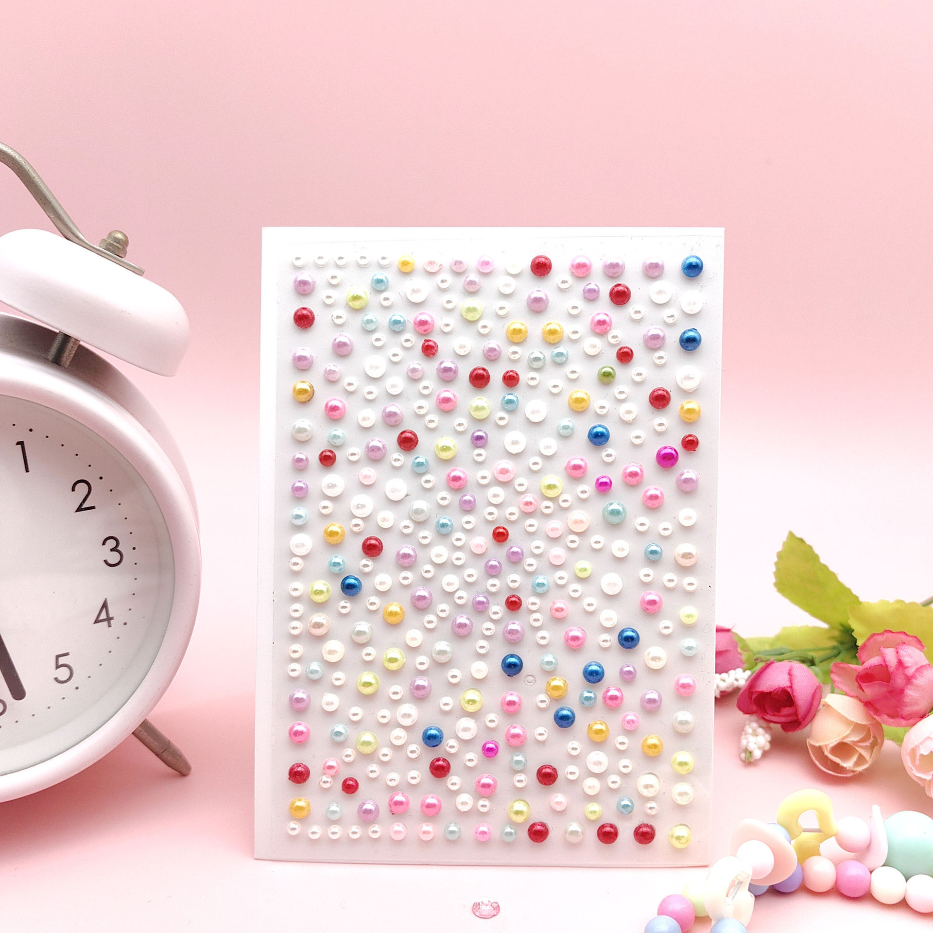 진주 안개꽃 (다채로운) 10*14.5CM