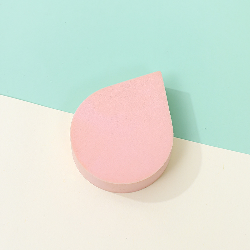 Fábrica personalizada esponja de maquillaje sin látex de polvo de polvo de maquillaje en forma de herramienta de maquillaje seca y húmeda para imprimir logotipo de patrón