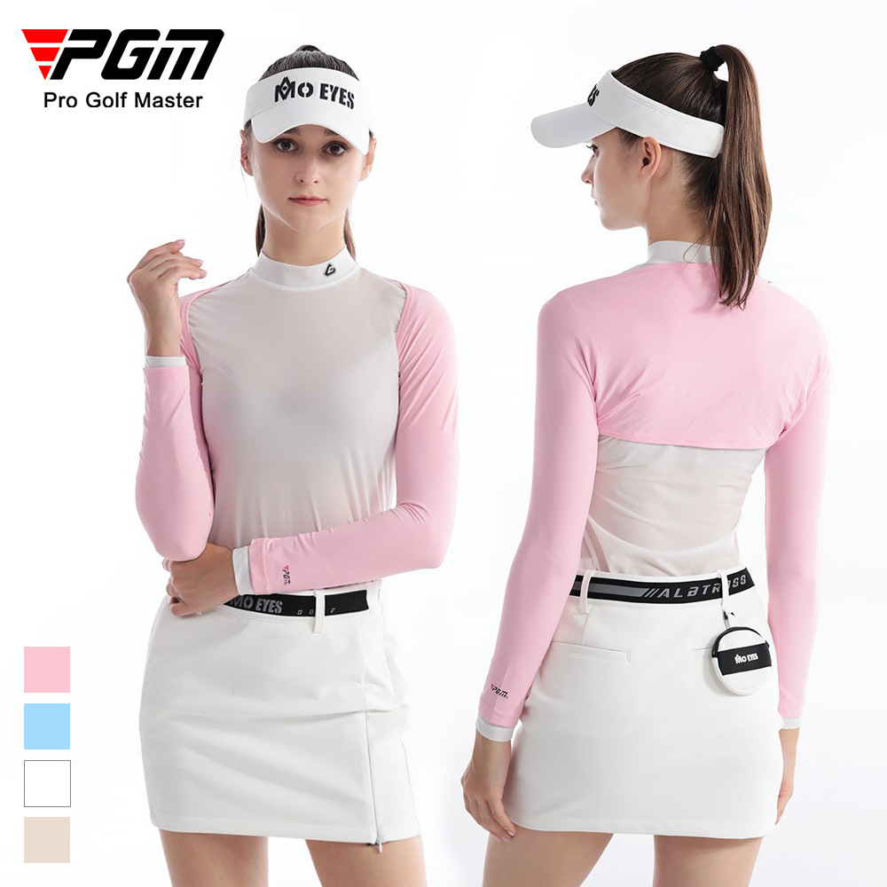 Pgmgolf Golf Sleeves Sun Protection Shawl Sleeves Light Ice Silk Women's Summer Sun Protection Shirt Factory Direct Supply