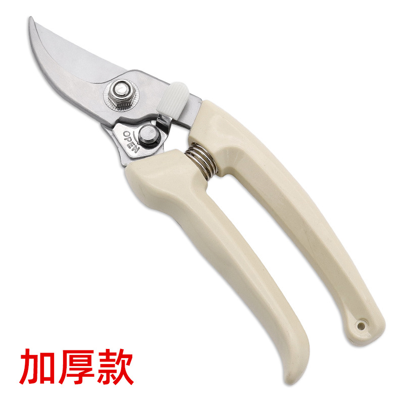 厂家批发园林园艺剪刀 不锈钢修枝果树剪刀 鸟嘴园艺剪刀