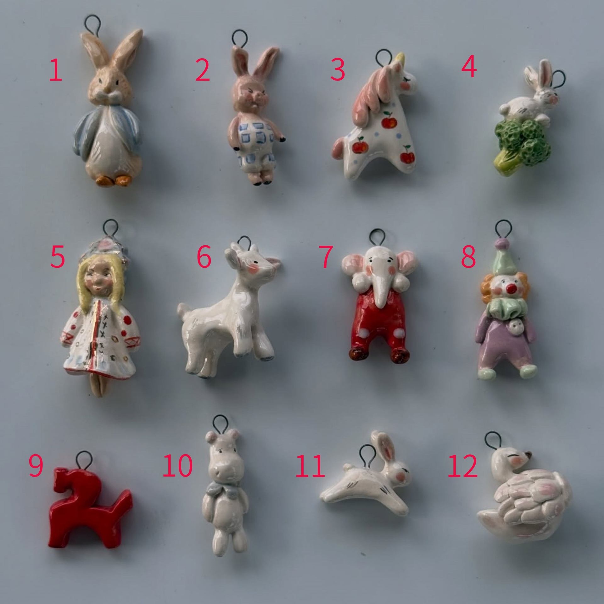 Elefantes de plátano de Europa y Estados Unidos explotadores transfronterizos spot animal mundo pequeño pez panda cachorro mariposa adornos de cobre lindos collar DIY
