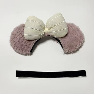 Cat Ears, Motosiklet dəbilqələri - installed-and-removable-duffy-bear-pink-comes-with-velcro